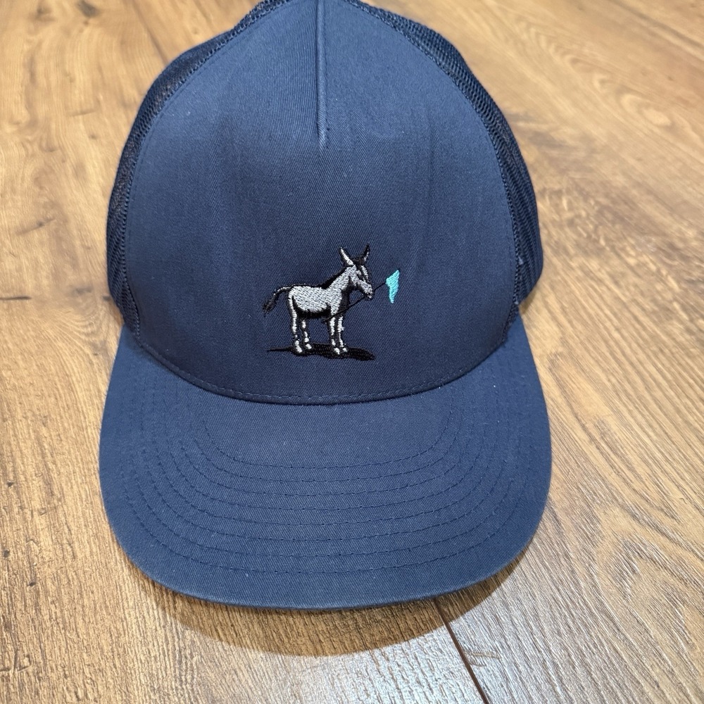 Scotty Cameron Tour Use Only Donkey Jack Blue Snapback Golf Hat RARE Classics